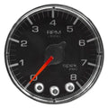 Autometer Spek-Pro Gauge Tach 2 1/16in 8K Rpm W/ Shift Light & Peak Mem Wht/Blk