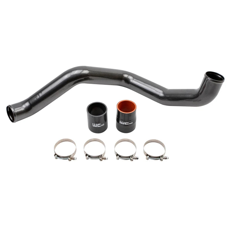 Driver Side 3 in. Intercooler Pipe 2020-2024 Duramax L5P Orange Frost