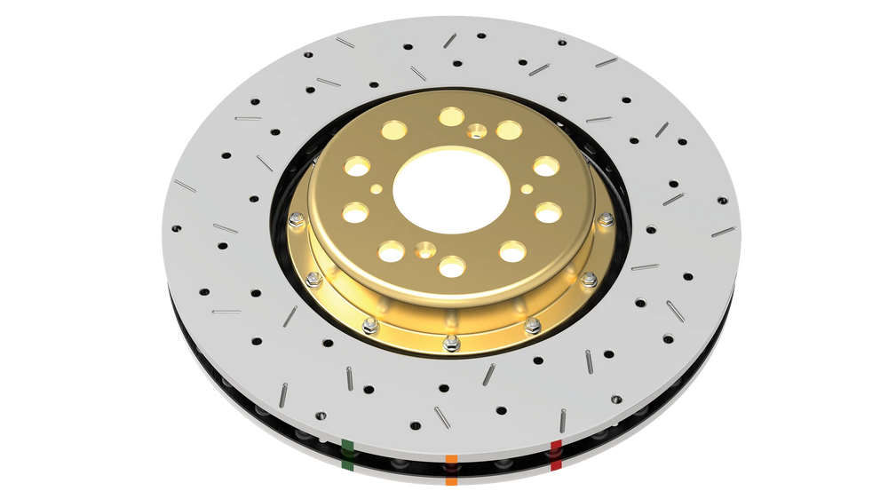 DBA 13-17 SRT Viper Except TA Package Rear 5000 Series Drilled & Slotted Ring