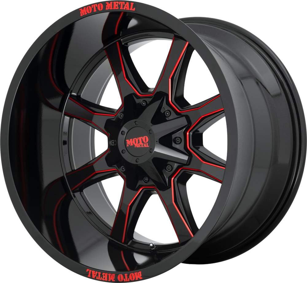 Moto Metal Wheels black auto part