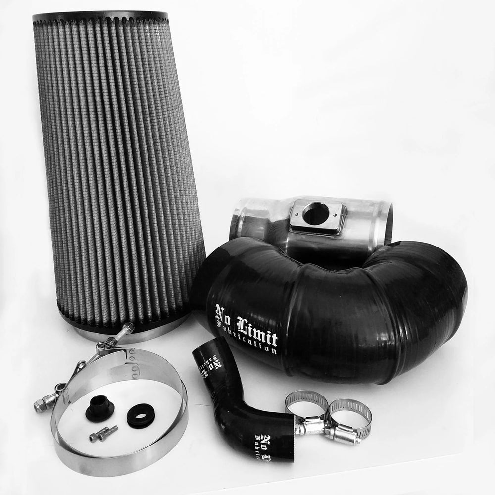 6.4 Cold Air Intake Polished Dry Filter