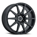 Method MR501 RALLY 17x8 +42mm Offset 5x100 67.1mm CB Matte Black Wheel