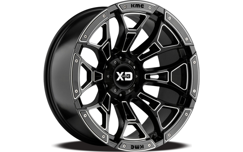 XD841 20X9 8X6.5 G-BLK MILL 00MM