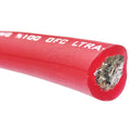 0 AWG SPOOL WIRE 50 FEET 16MM 100% PURE TINNED COPPER RED