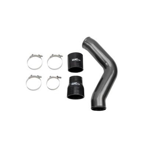 Wehrli Driver Side 3.5 in. Intercooler Pipe 13-18 Cummins 6.7L Bengal Blue Bengal Blue 100434-BB