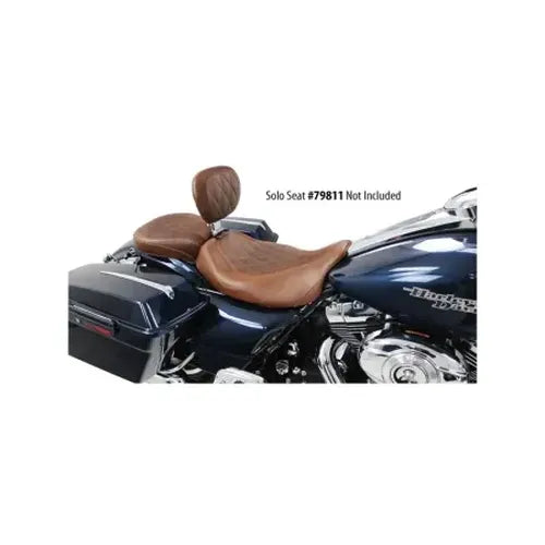 Mustang 97-07 Harley Rd King,06-07 Str Glide,00-05 Eagle Wide Tripper Solo Seat - Brown