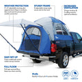 NAPIER SPORTZ TRUCK TENT 8FT8.2FT BED BLUE/GREY