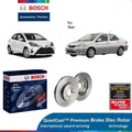 R1 Concepts Brake Rotor- Slotted - Black Fits Buick Allure