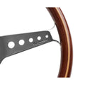 Momo California Wood Steering Wheel 360 mm - Mahogany Wood/Polished Spokes