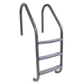 ECONOMY 3 STEP LADDER .049 SS W/WHITE TREADS