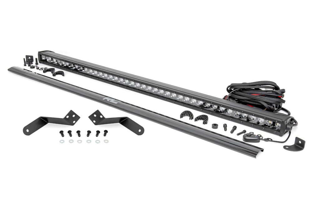 Rough country LED Light Kit Rear Mount 50 Black-Series Single Row CFMOTO UFORCE U10 Pro 71212