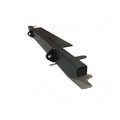 ~(40 lbs. 60X10X10)~ Tube Bumper 54 in w / 2 in hitch Receiver Black Powder Coated 1976-1986 Jeep CJ-7 / CJ-5