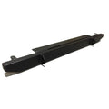 ~(40 lbs. 60X10X10)~ Tube Bumper 54 in w / 2 in hitch Receiver Black Powder Coated 1976-1986 Jeep CJ-7 / CJ-5