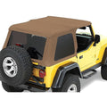 Jeep 1997-2006 Wrangler TJ; Exc. Unlimited; NOTE For Trektop hardware