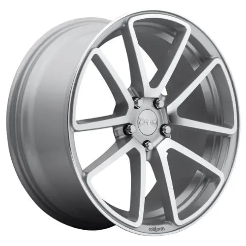 Wheel Pros R120 19X8.5 5X112 GL-SLVR-MACH 45MM