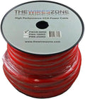 10 AWG 50FT RED OFC POWER WIRE V8GT SERIES