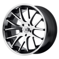ABL3 20X10 5X112 MACH W/ SS LIP 30M
