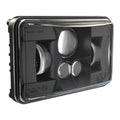 880 EV2 MODEL 1224V ECE LED LEFT HAND TRAFFIC LOW BEAM HEADLIGHT W/BLACK BEZEL