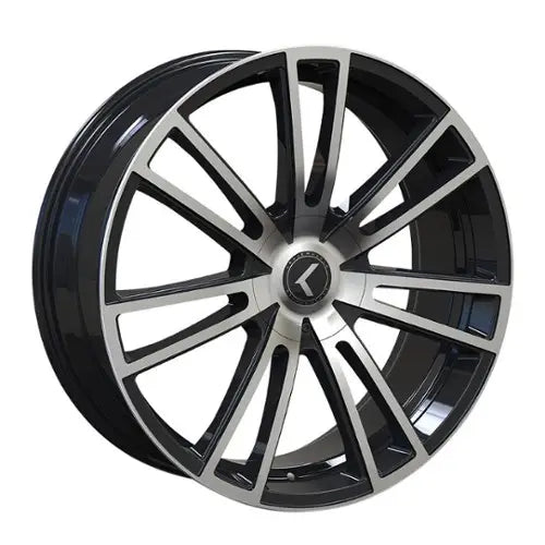 The Wheel Group black auto part