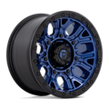 D827 17X9 6X5.5 DK-BLUE BLK-RG 1MM