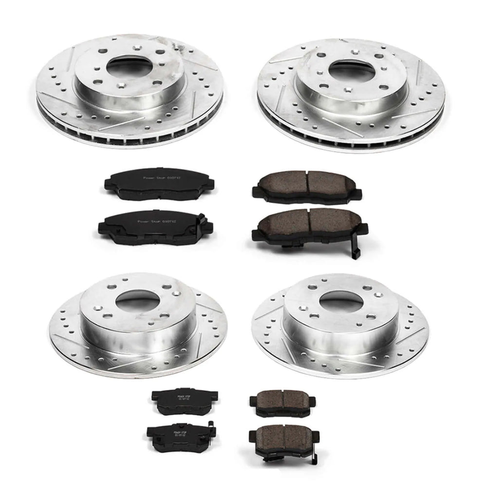 Power Stop 98-99 Acura CL Front & Rear Z23 Evolution Sport Brake Kit