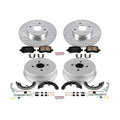 Power Stop 00-02 Toyota Corolla Front & Rear Z23 Evolution Sport Brake Kit