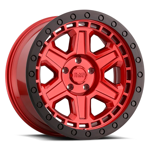BRREN 17X9 6X135 C-RED-BLKLP 0MM