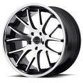 AB3 20X8.5 5X130 MACH FACE SS LIP 4