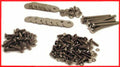 60-62 CHVY BED BOLT KIT-LONG-POLISHED