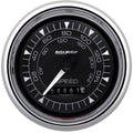 AutoMeter Chrono 3-3/8in 160MPH Electric Programmable Speedometer Gauge - Chrome