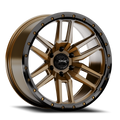 Torque Pritchett Bronze w/Black Lip 20x9 6x5.5 -12mm