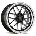 RIDLER 611 611 GLOSS BLACK MILLED WITH DIAMOND CUT LIP 20X10 5-127 0MM 83.82MM