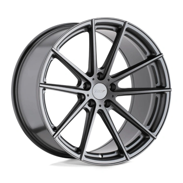 TSW Alloy Wheels gunmetal auto part