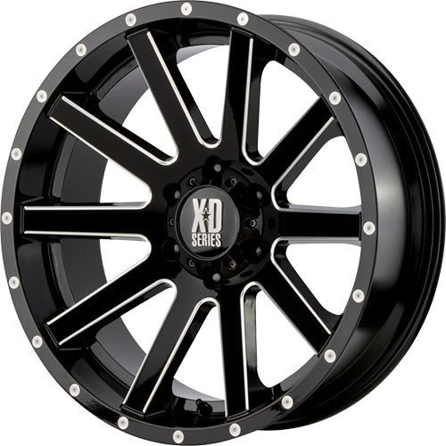 XD XD818 20X9 6X135 G-BLK MILL 18MM - XD81829063318