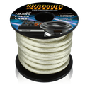 CABLE 1/0 GA @ 50 FT SILVER RCA CABLE