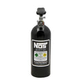 Nitrous Bottle 5 Lb Nitrous Bottle W/ Black Finish & Super Hi Flo Valve W/ Gauge NOS