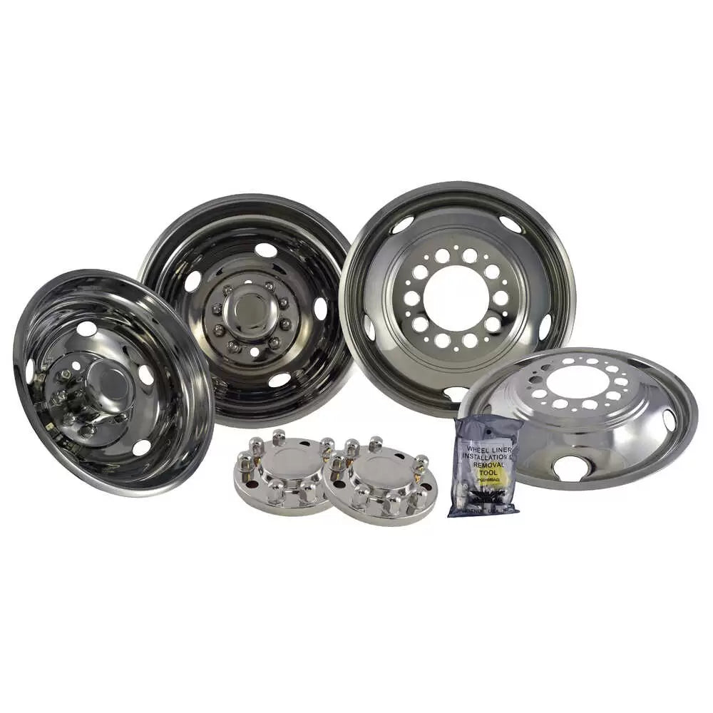 75C GM P30 19.5IN 5LUG FRONT/10LUG REAR 5HH DOTLINER SIMULATOR SET