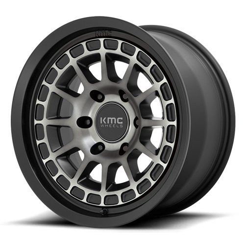 CANYON 17X8.5 6X5.5 00MM SATIN BLACK W/ GRAY TINT