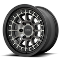 KMC Wheels black auto part