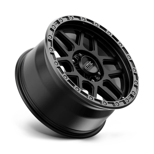 KMC Wheels black auto part