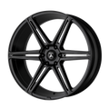 ALPHA 6 22X10 6X139.70 GLOSS BLACK