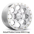 Mickey Thompson Classic Pro Polished Wheel - 18X9 5X5 BP 4.53in BS -12 Offset 71.6mm Bore