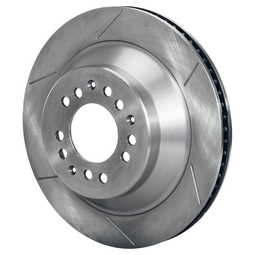WilWood Rotor-1.75 Offset GT Grooved Black 12.88 x 1.10 - 5x4.50/4.75 160-12191-GTB