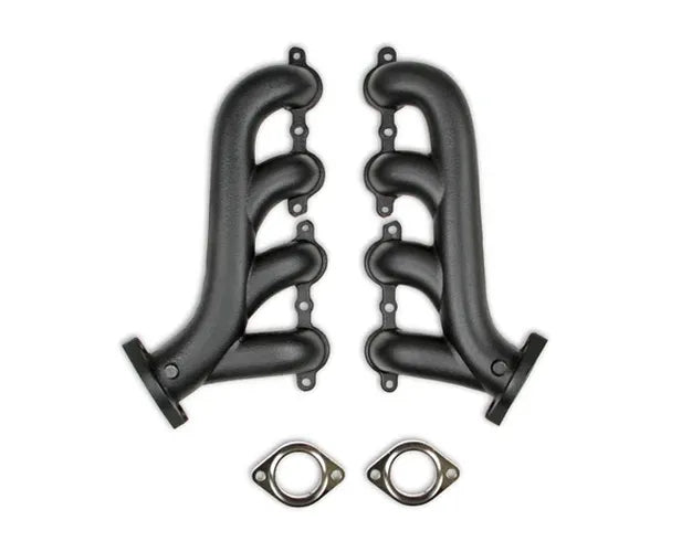 CAST LS EXHAUST MANIFOLDS BLK CERAMIC
