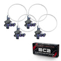 Oracle 07-08 Hyundai Tiburon LED Headlight Halo Kit - Red