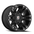 MONSTER 2 17x9 5x114.30/5x127.00 MATTE BLACK (18 mm)