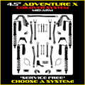 21C WRANGLER JT 4.5IN ADVENTURE X TRAIL RUNNER SYS W/ FAST CD ADJUSTERS FRONT &