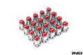BBS McGard Lug Nut Set 12x1.5 Red/Black
