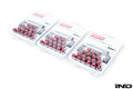 BBS McGard Lug Nut Set 12x1.5 Red/Black