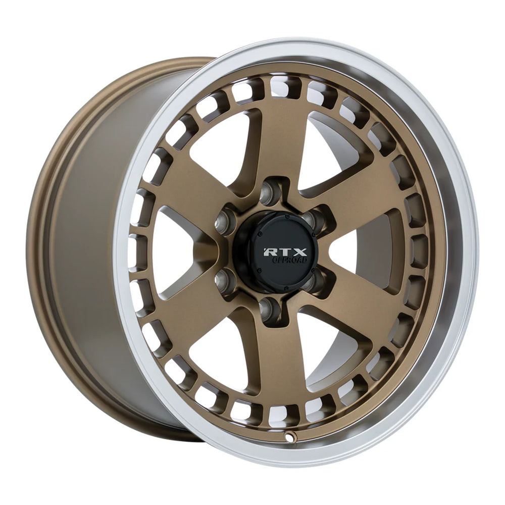 OZARK 18X9 6X139.7 ET0 CB106.1 SATIN BRONZE MACHINED LIP
